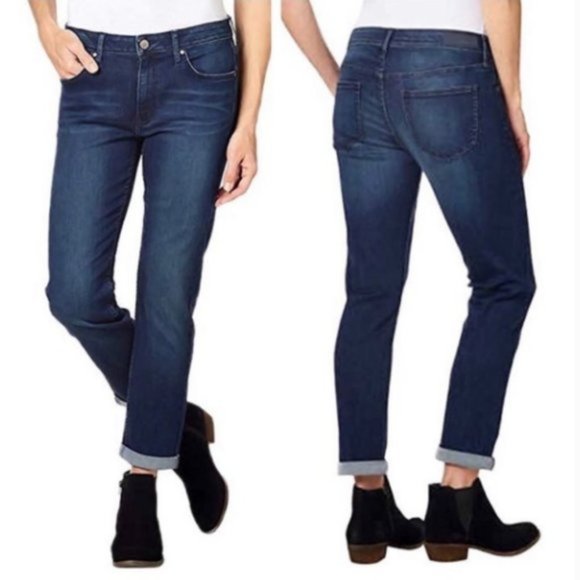 Calvin Klein JeansWomensSlimBoyfriend Jean Inkwell - Picture 1 of 1